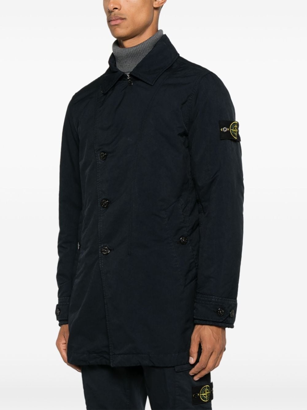 Stone Island David Tc Jersey Stone Island Jacket With Side Closure