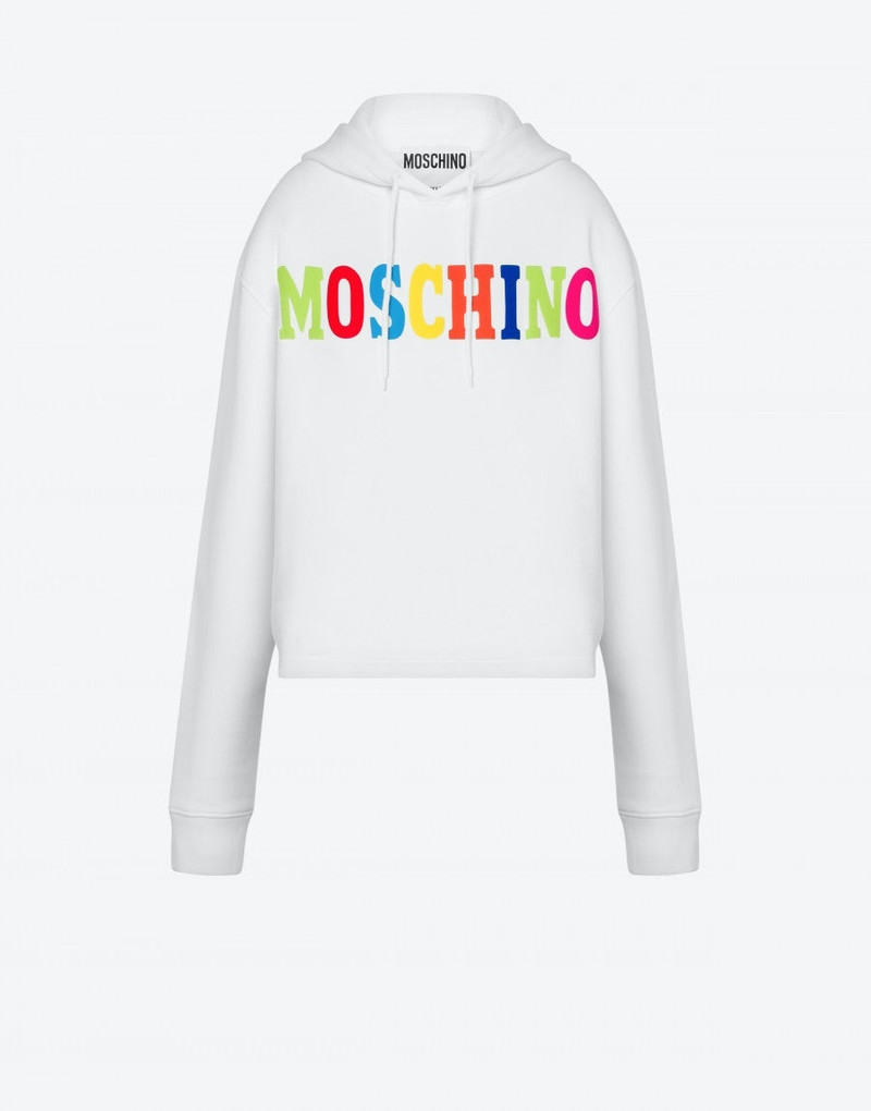 MULTICOLOR LOGO ORGANIC HOODIE 1