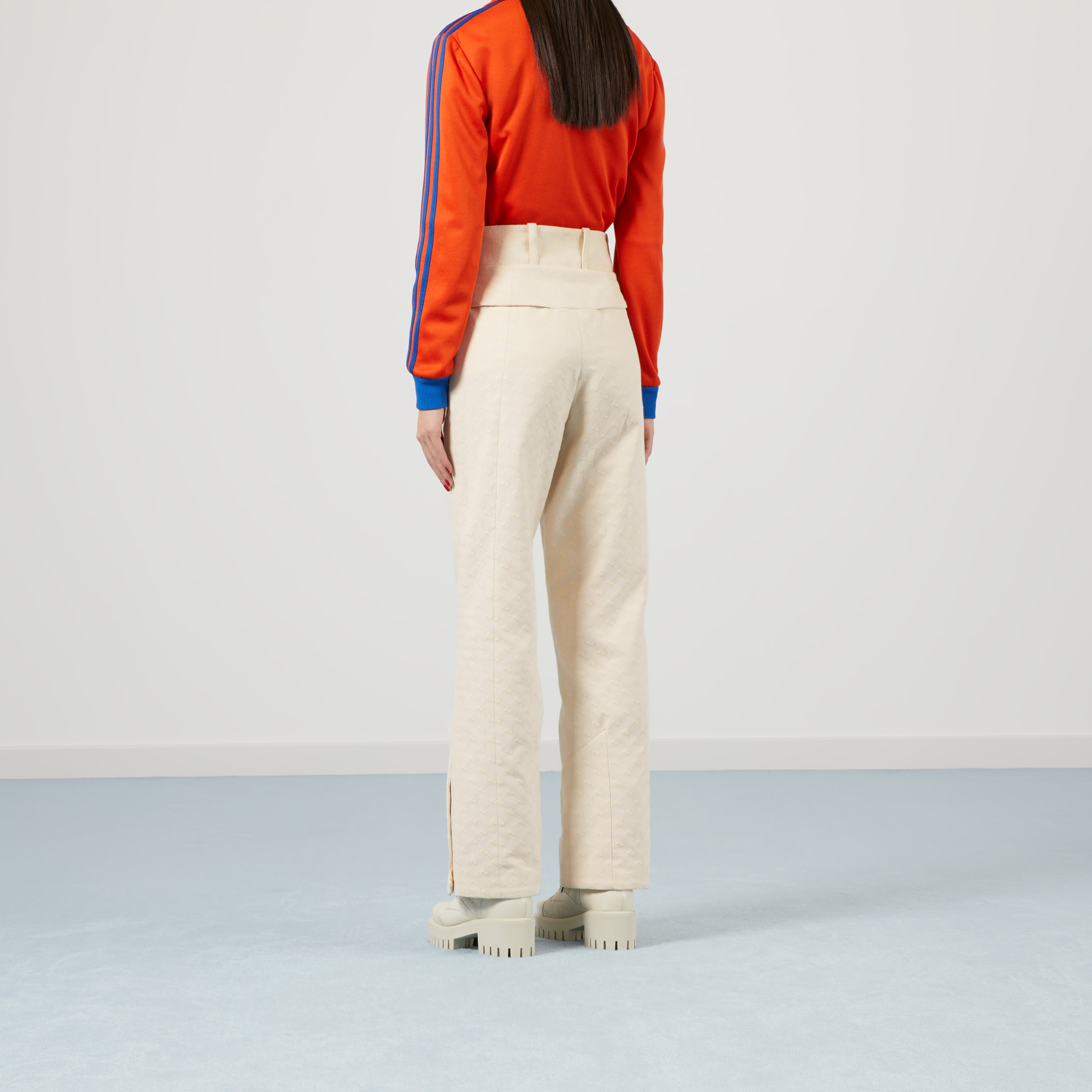 GG cotton canvas pant - 6