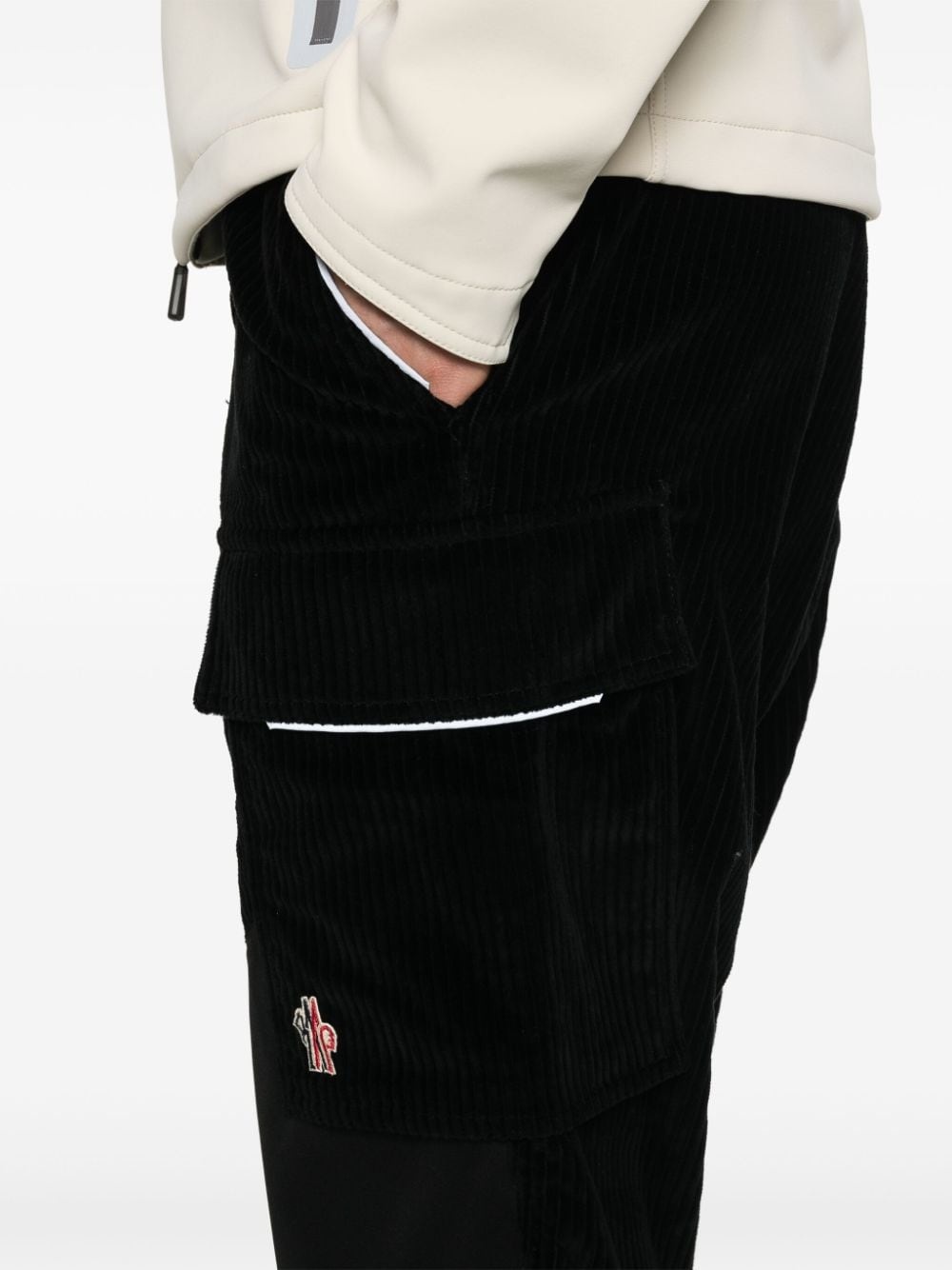 corduroy track pants - 5