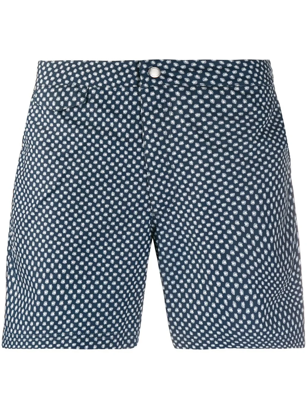 micro print swim shorts - 1