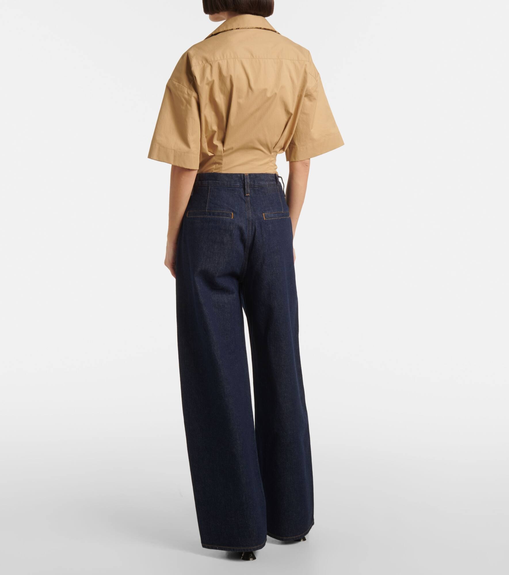 Ayla high-rise wide-leg jeans - 3