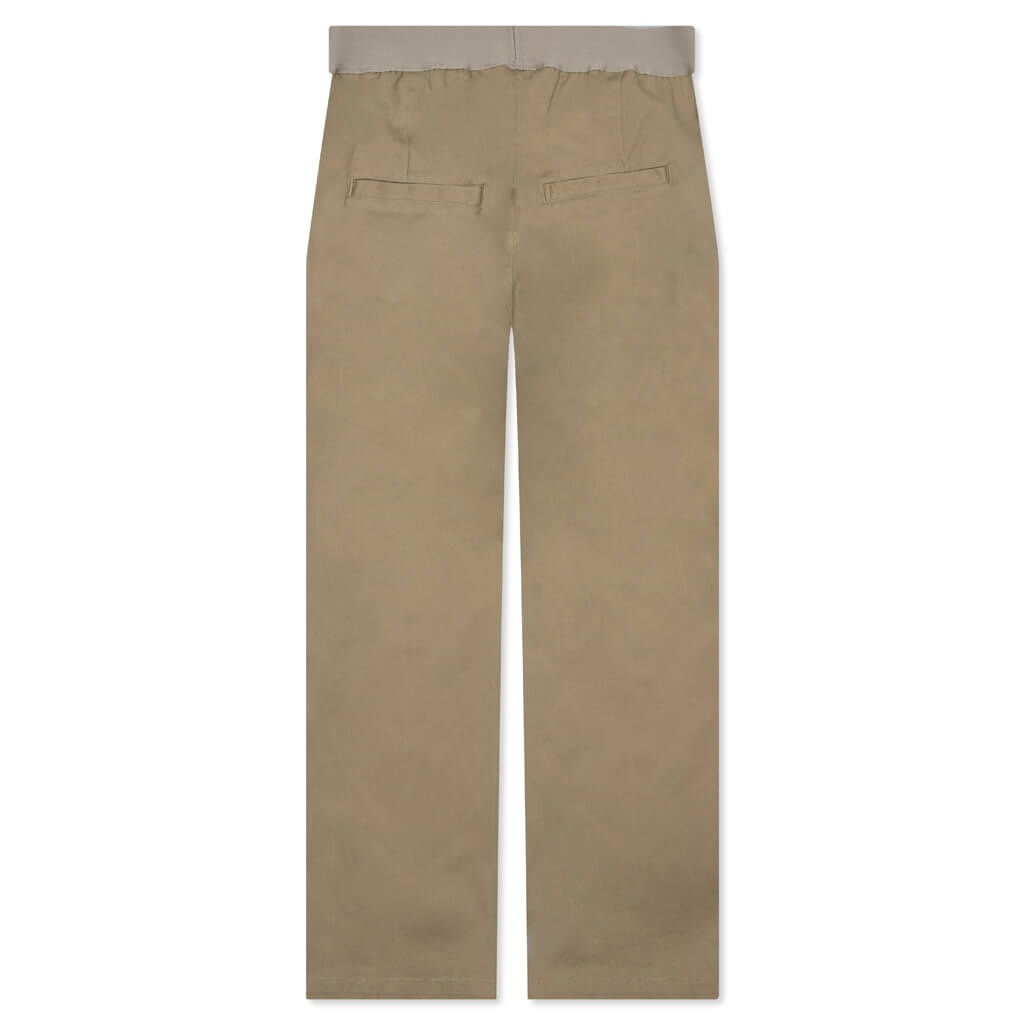 ESSENTIALS WOMEN'S RELAXED TROUSER - OAK - 2