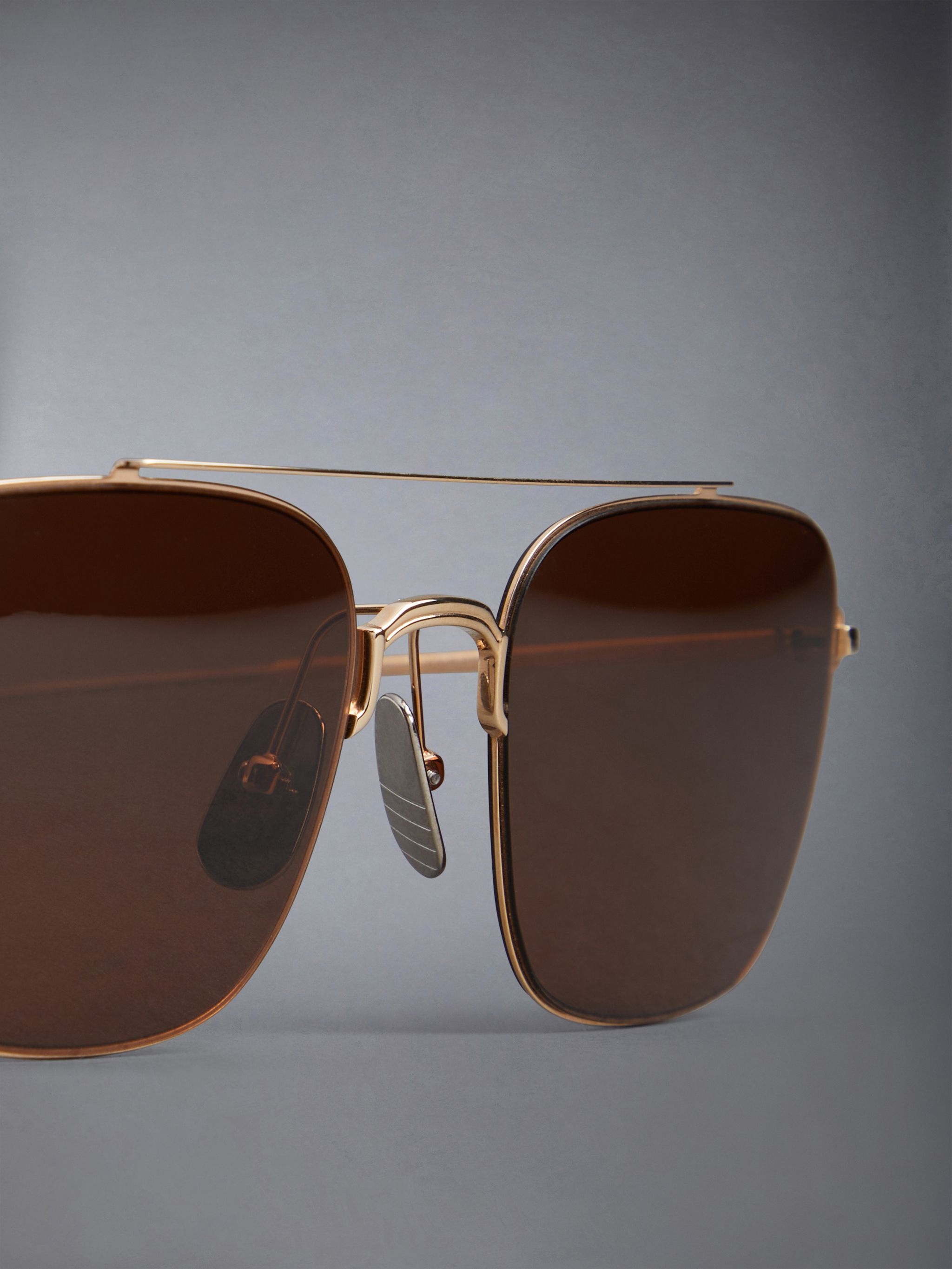Titanium Aviator Sunglasses - 5