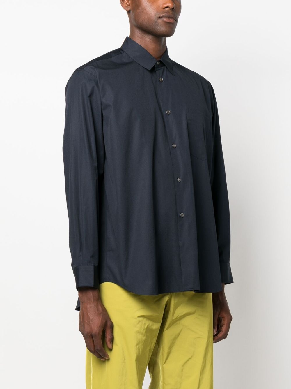 long-sleeved cotton shirt - 3