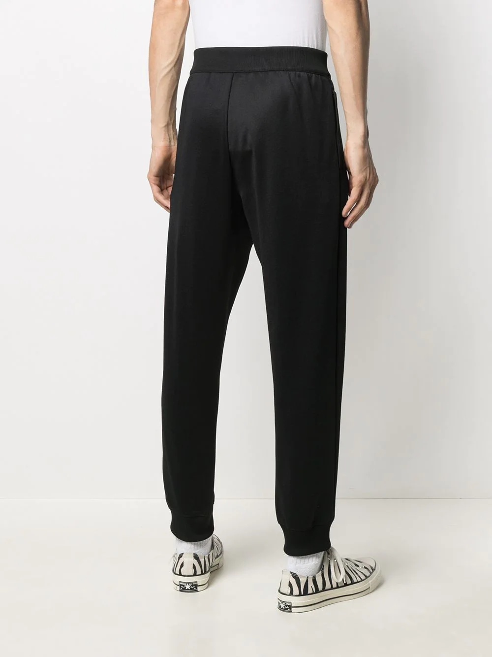 logo plaque track pants - 4