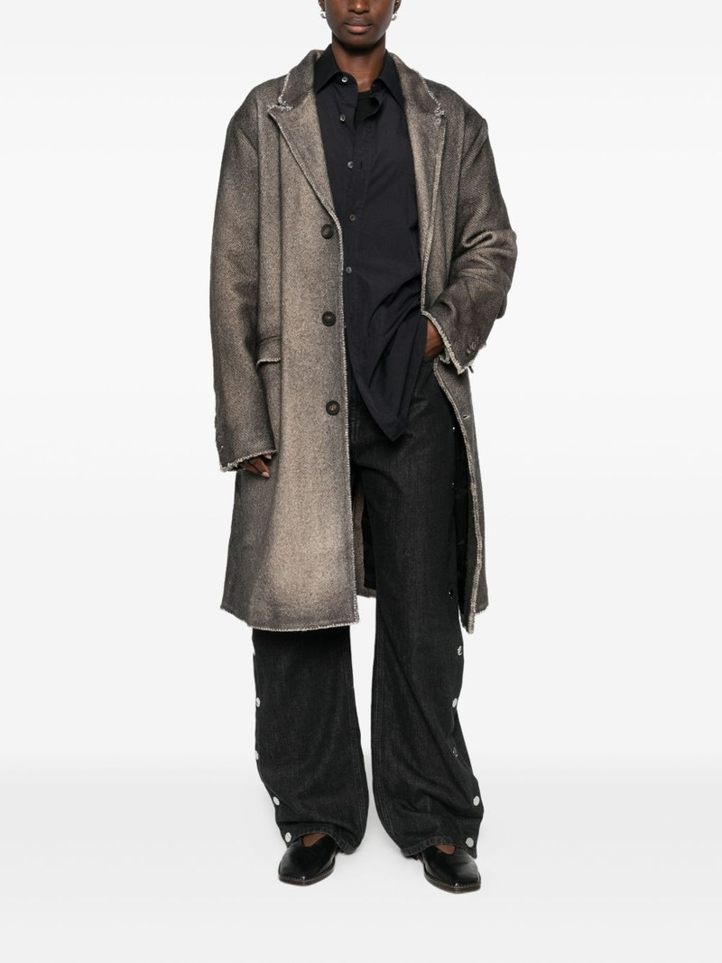 Avant Toi single-breasted coat outlook