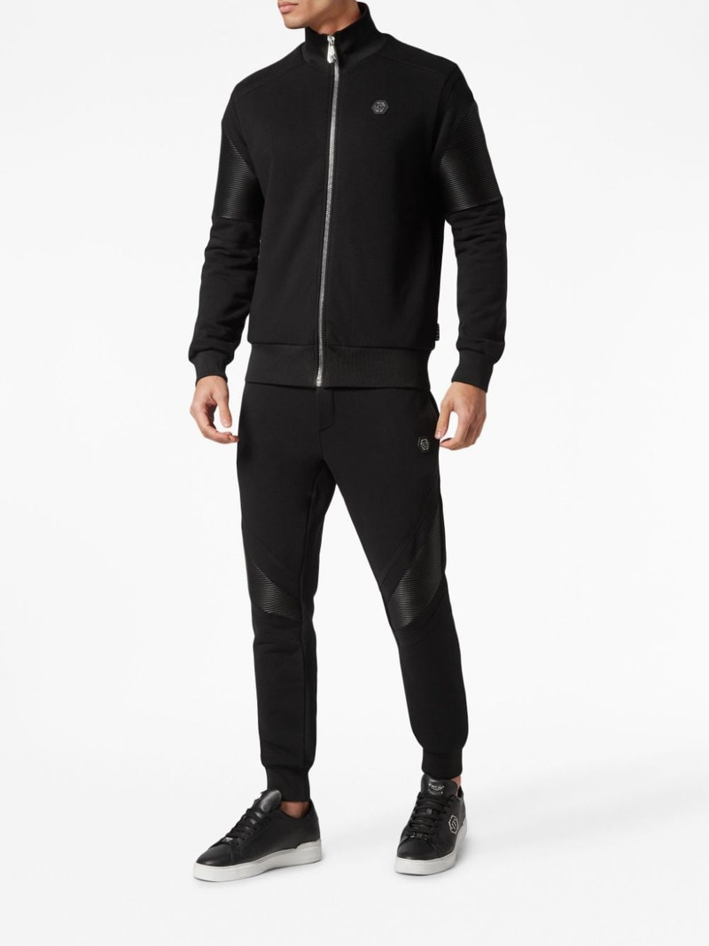 PHILIPP PLEIN Constructed cotton tracksuit (set of two) outlook