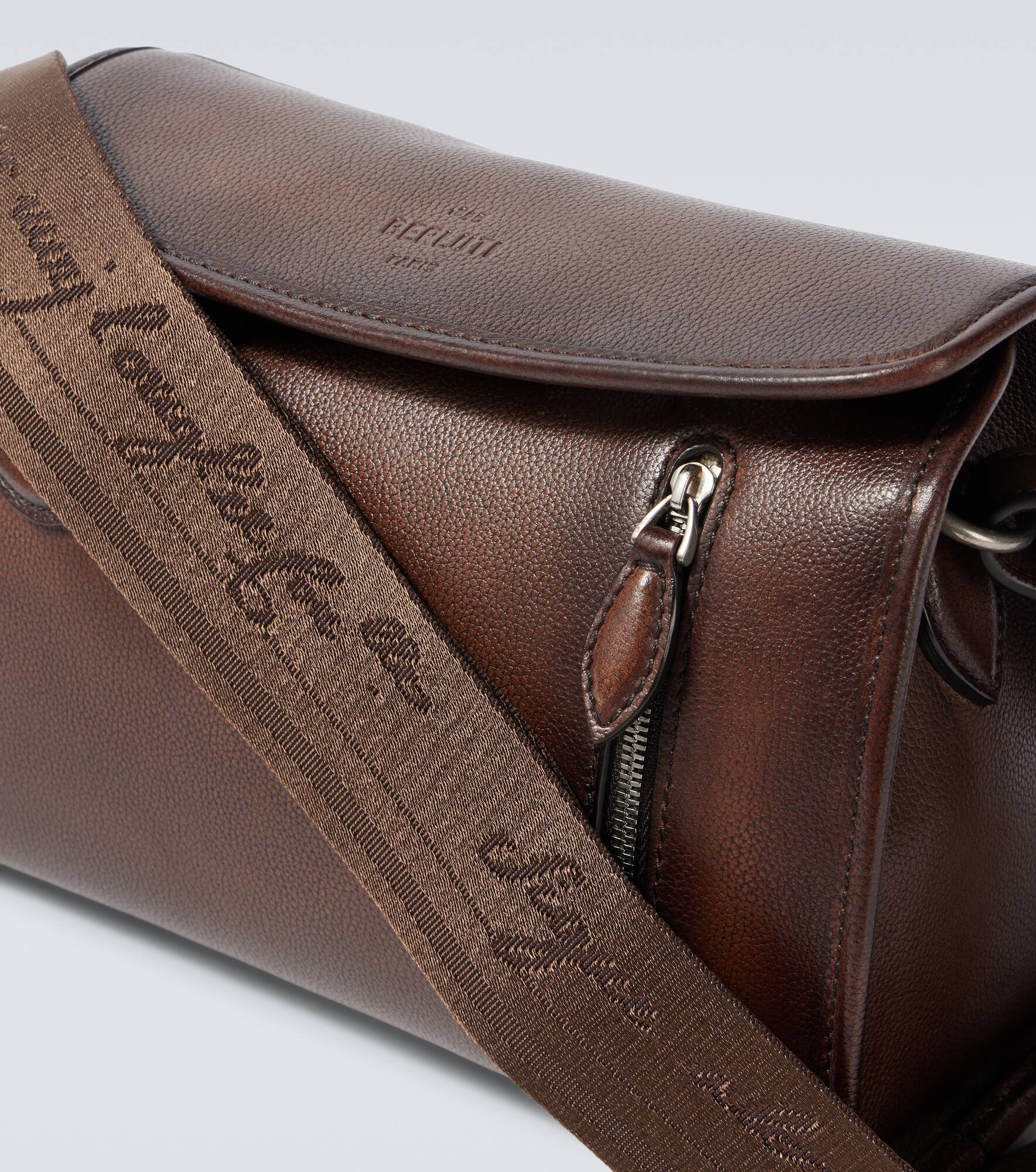 Morning On Strap leather messenger bag - 6