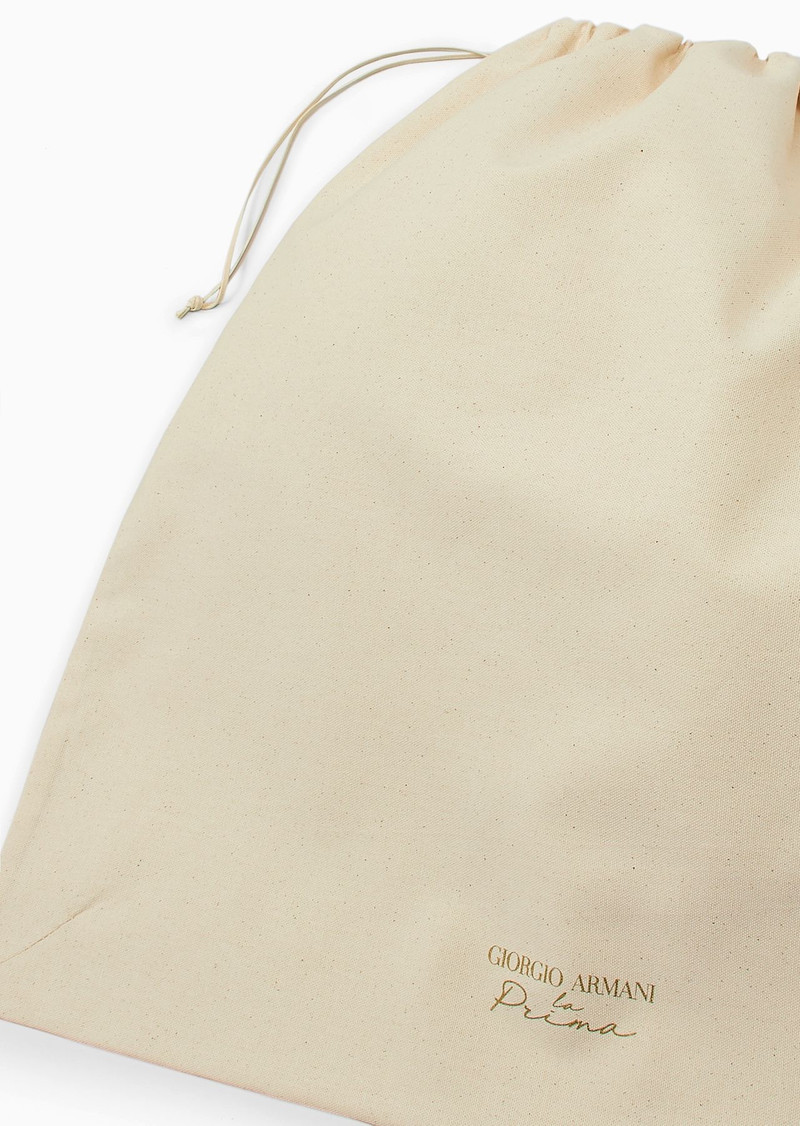 La Prima mini hobo bag in patent nappa leather 8