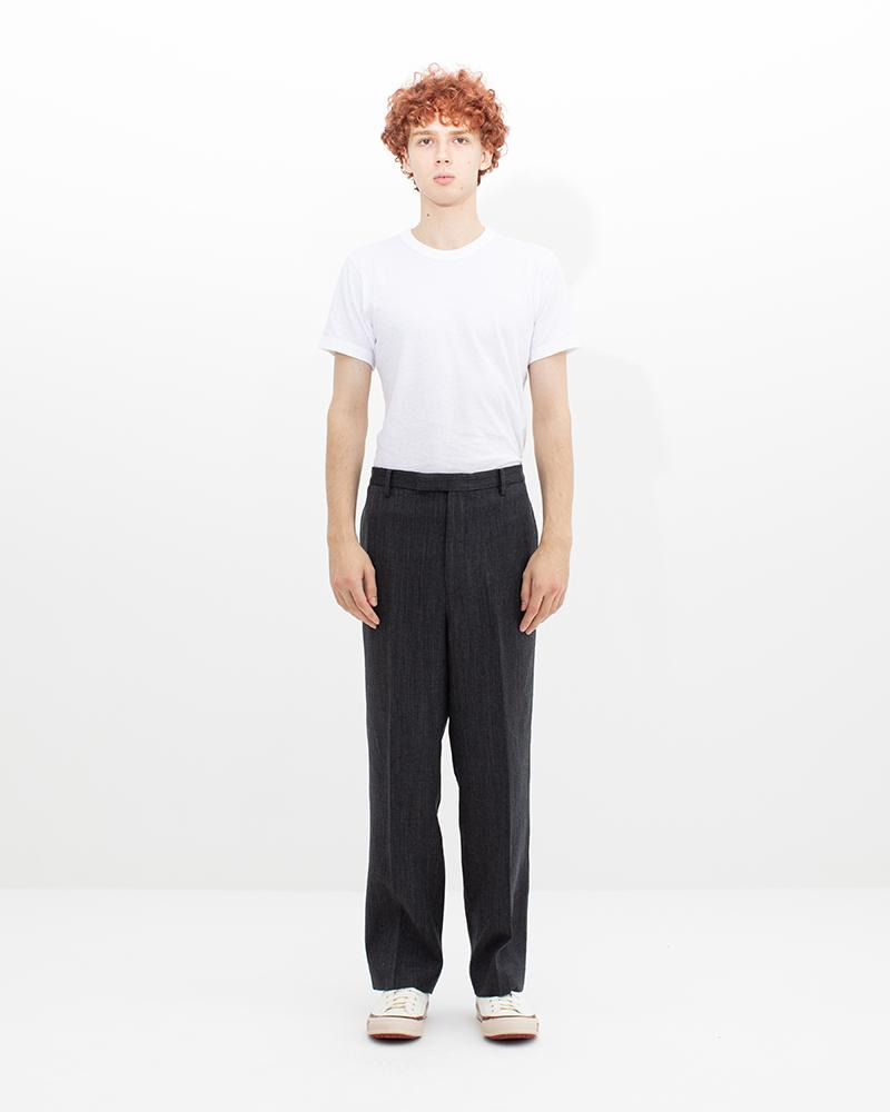 WIDE SLACKS BLACK - 2
