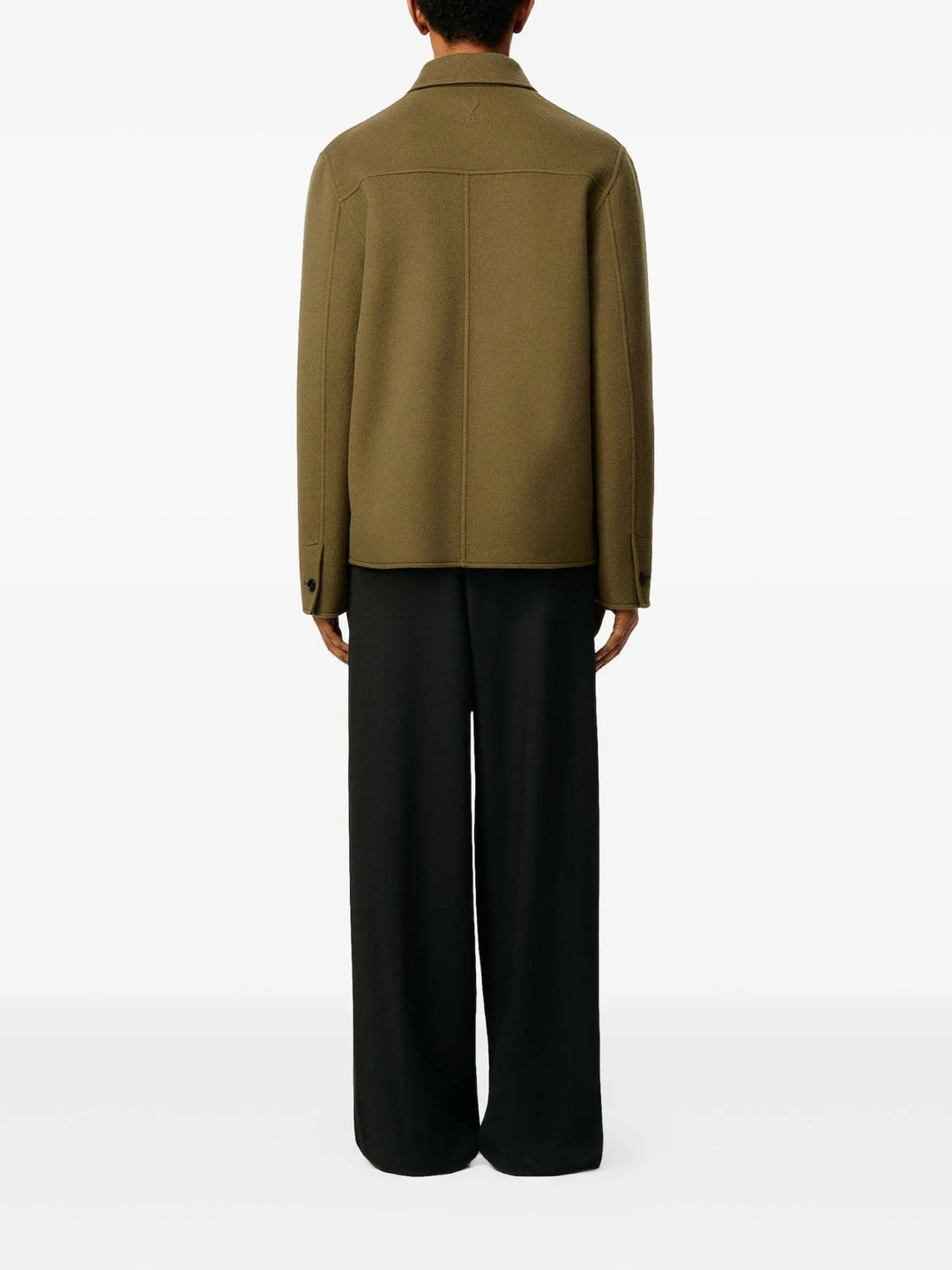 Boxy Buttoned Jacket - 4