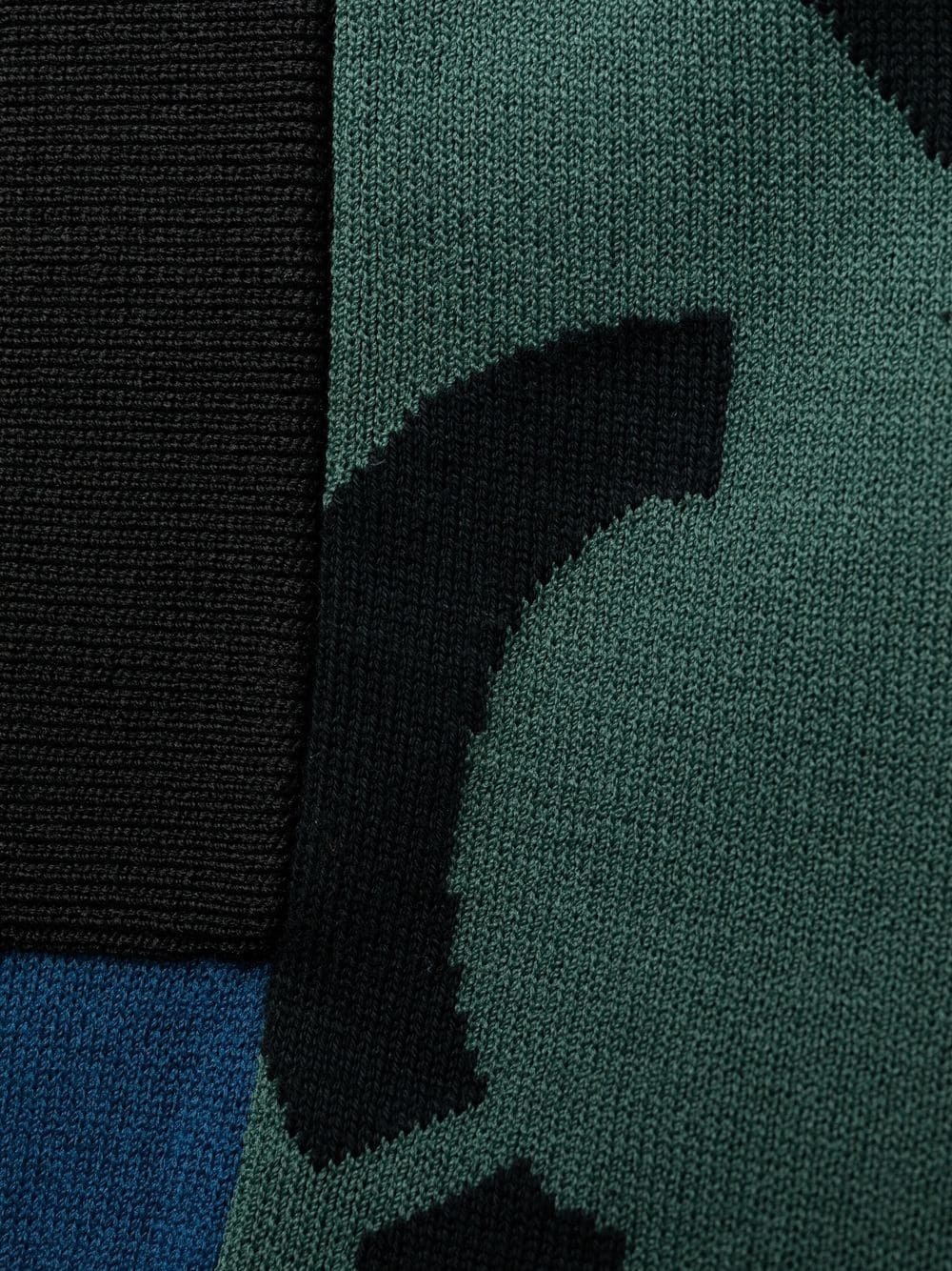 logo-knit straight-leg joggers - 6