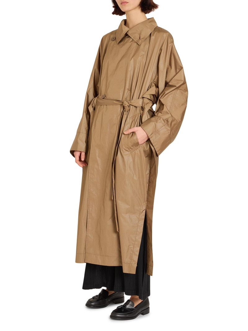 Women's Aerial Steel Trench Coat - Beige 4