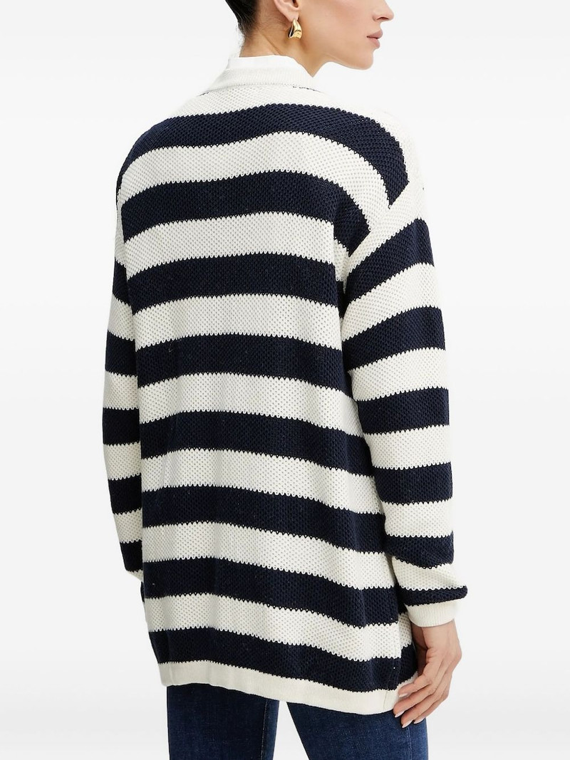 GUESS USA striped buttoned cardigan outlook