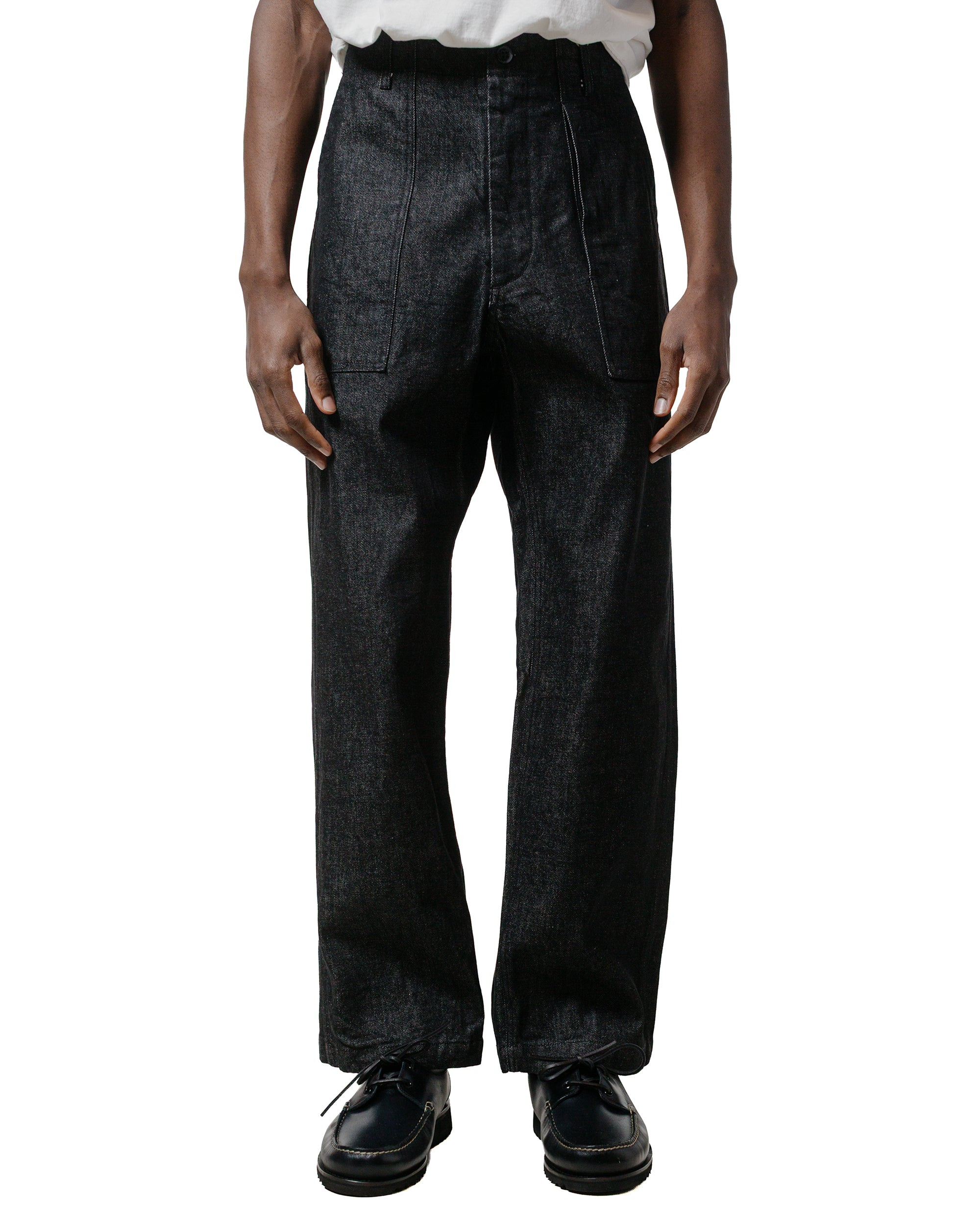 Fatigue Pant Black 14oz Cone Denim - 2