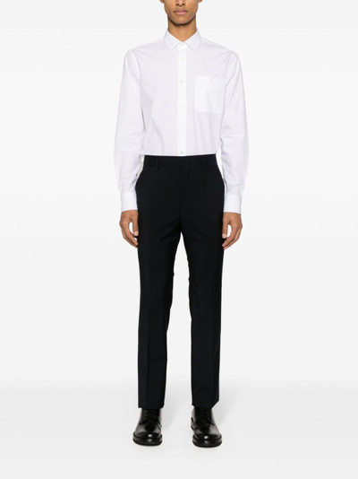 Valentino tailored wool-blend tapered trousers outlook