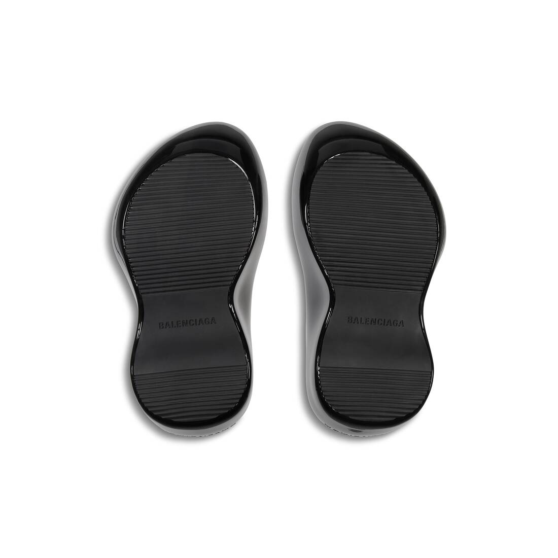 Women's Technoslide Sandal in Black - 7
