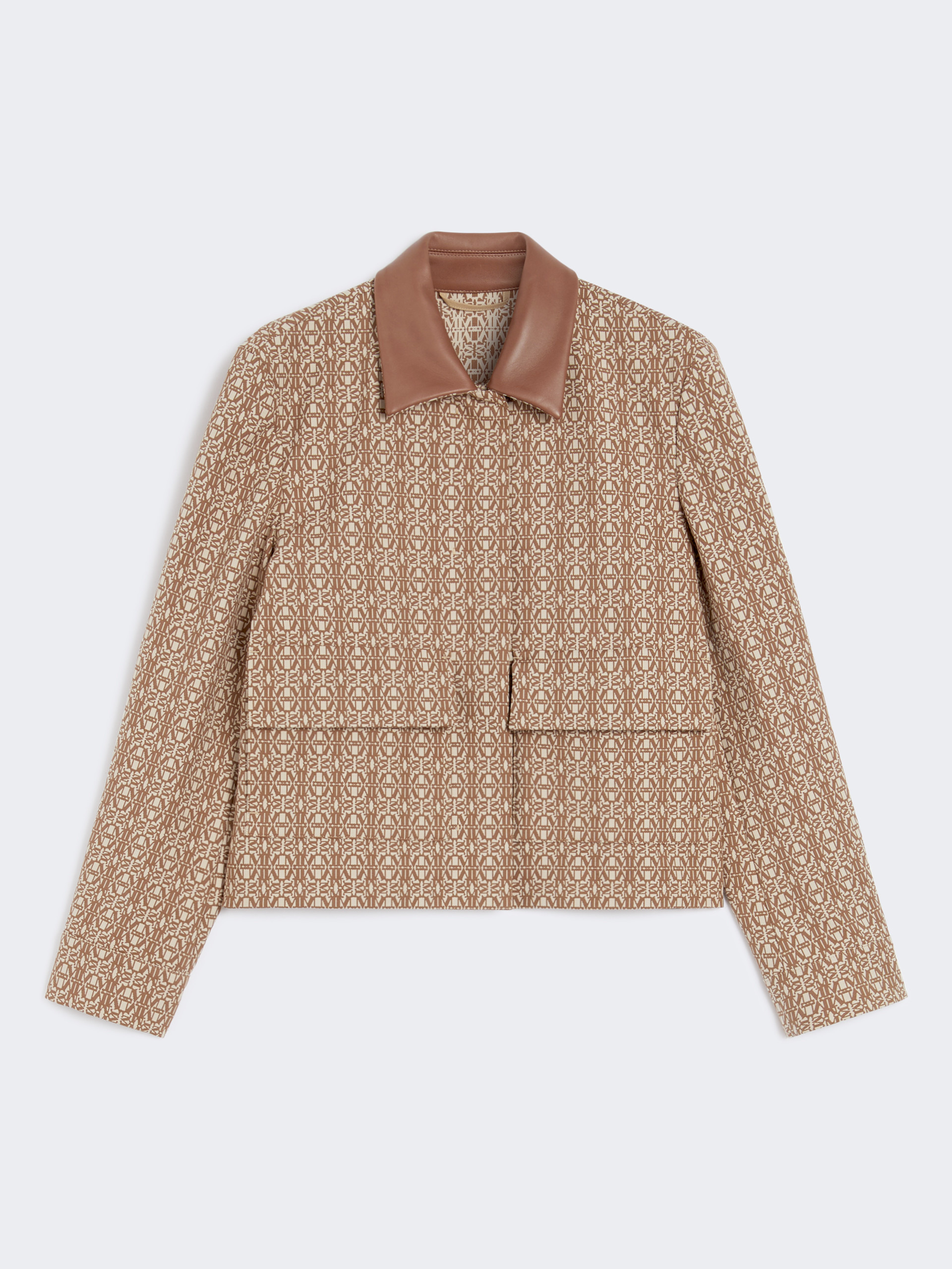 VIBORG Jacquard boxy jacket - 1