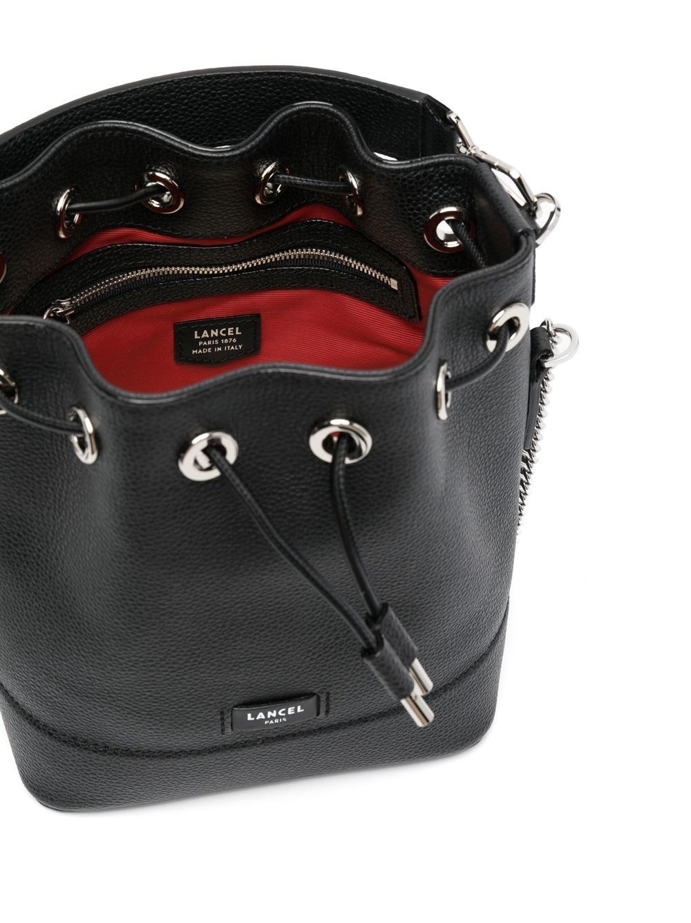 leather bucket bag - 4