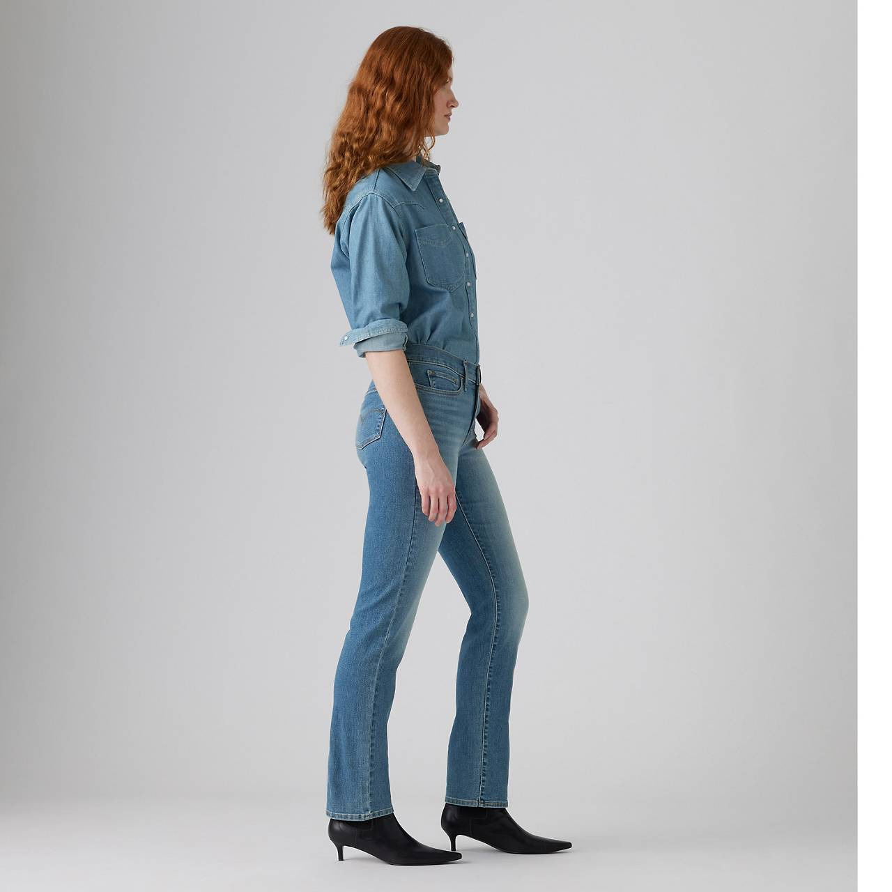 314 SHAPING STRAIGHT WOMEN'S JEANS - 4