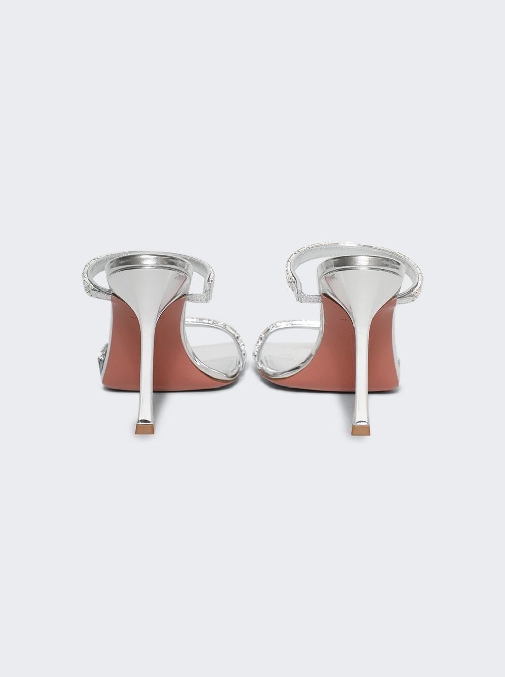 Diana Slipper Sandals Silver Mirror - 2