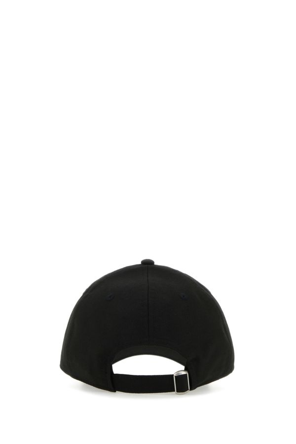 Black wool baseball hat - 3