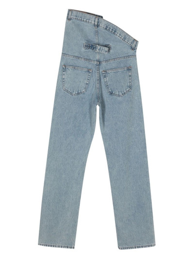 Y/Project asymmetric organic-cotton jeans outlook