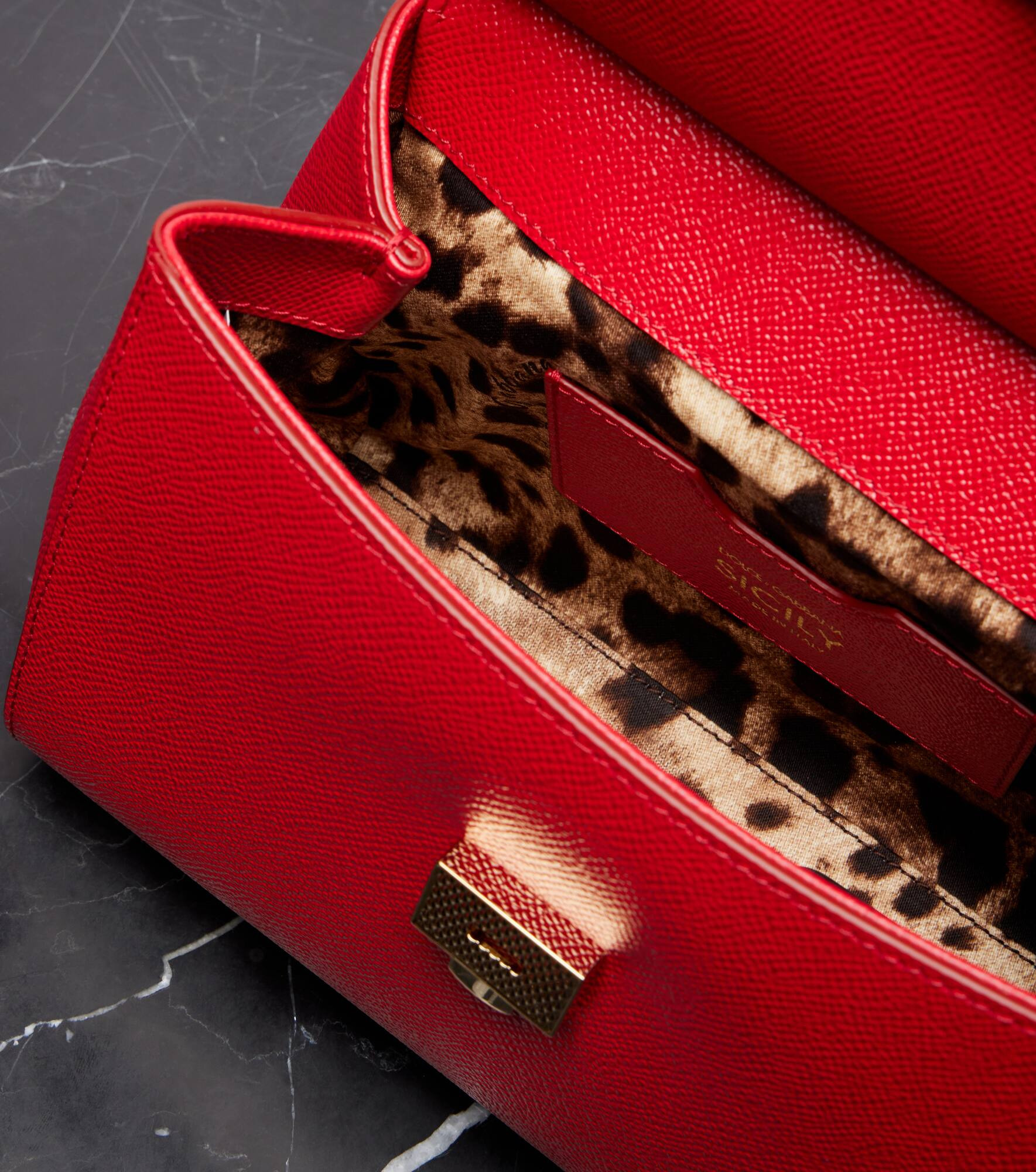Sicily Small leather tote bag - 3