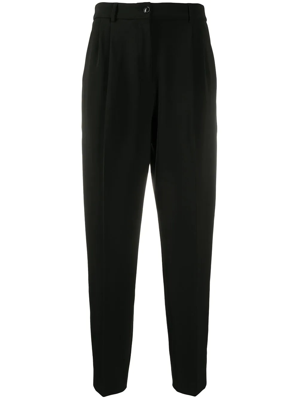 pleated waist trousers - 1