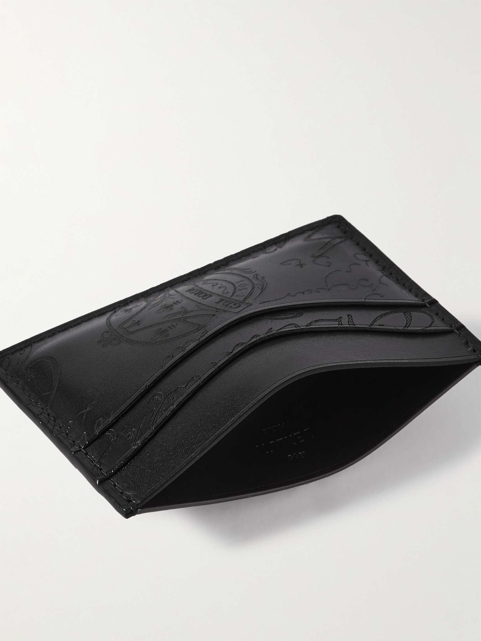 Bambou Scritto Venezia Leather Cardholder - 2