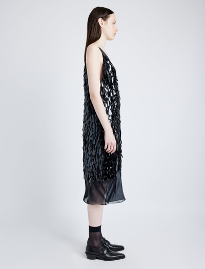 Proenza Schouler Irene Dress in Resin Embroidered Organza outlook