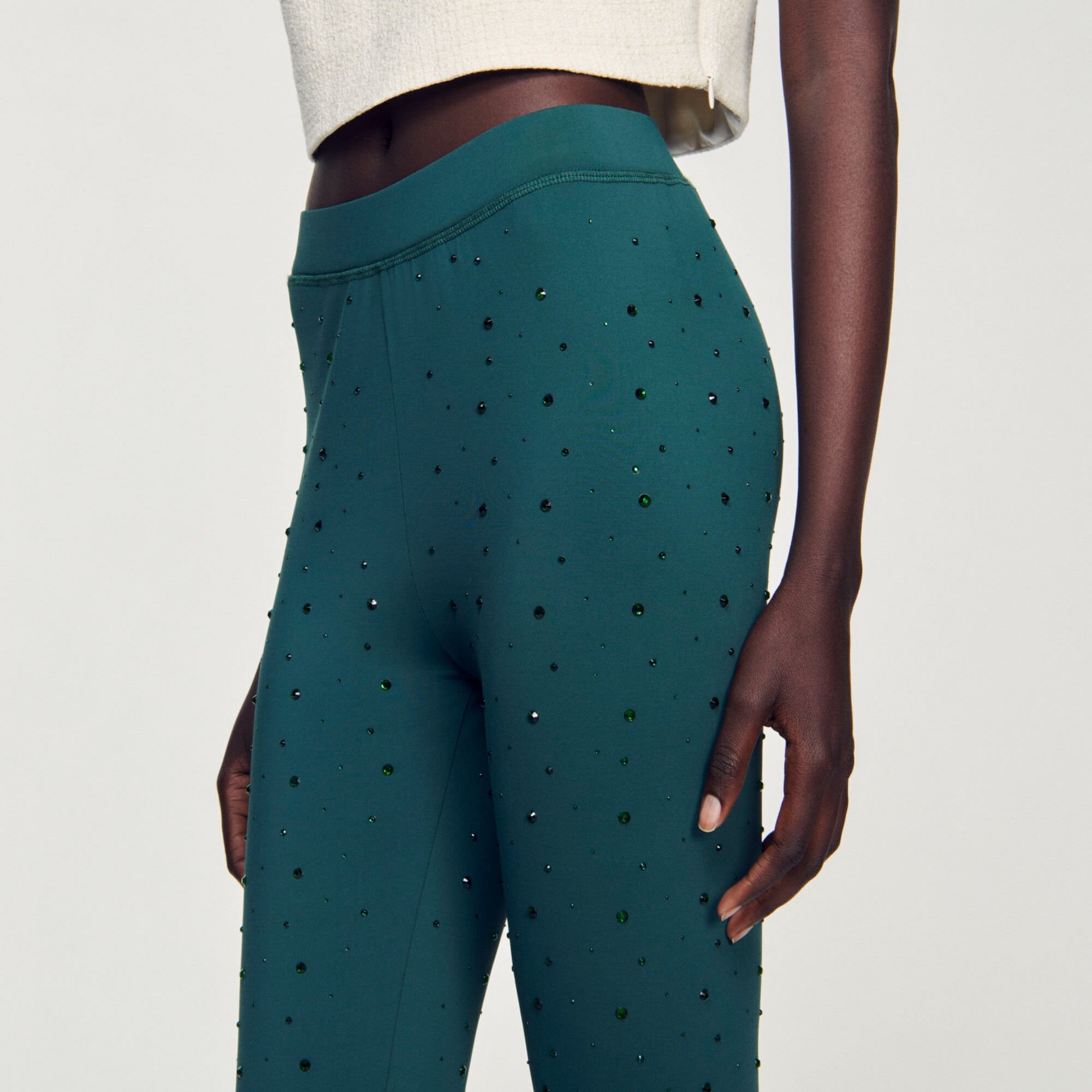 RHINESTONE LEGGINGS - 4