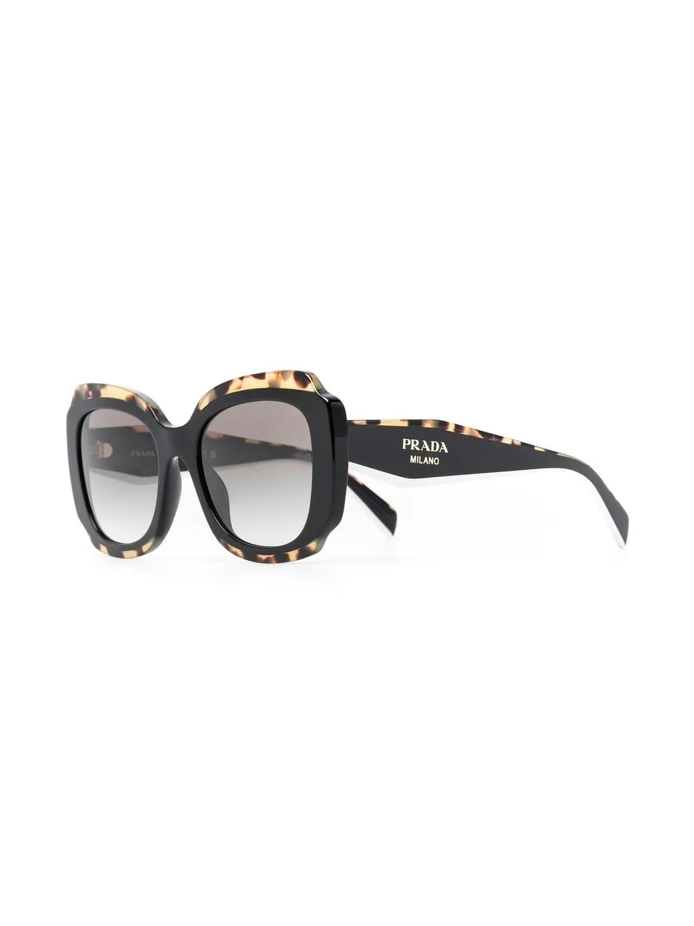 tortoishell-effect sunglasses - 2