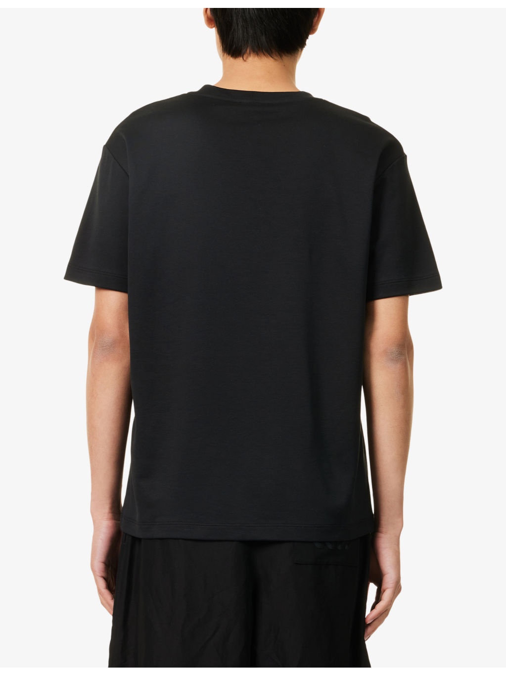 Embroidered-Logo Crewneck Cotton T-Shirt - 4