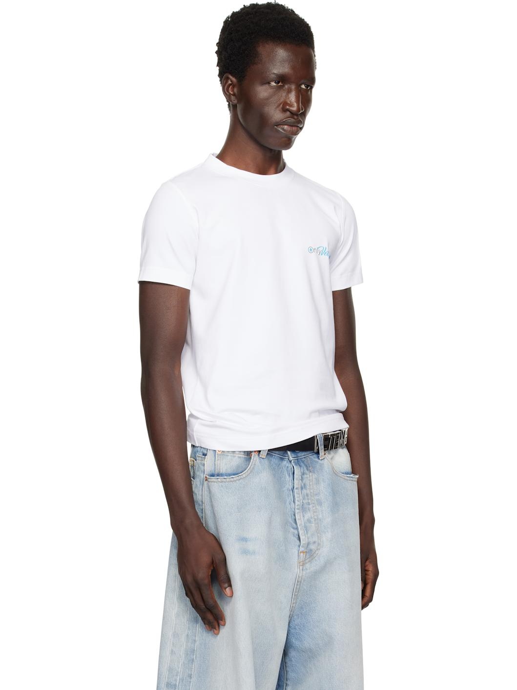 White 'Only Vetements' T-shirt - 2