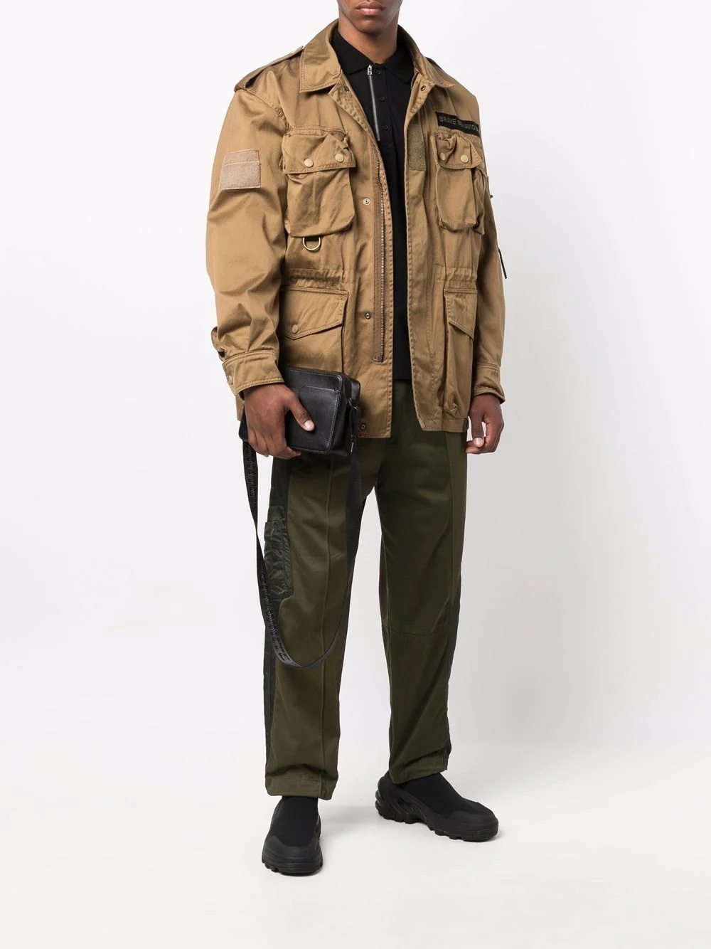 Green Label multi-pocket field jacket - 2