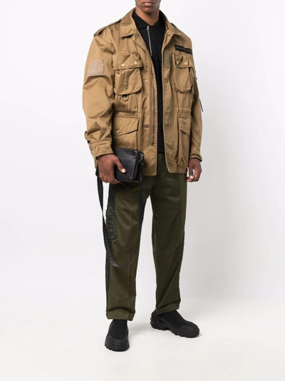 Diesel Green Label multi-pocket field jacket outlook