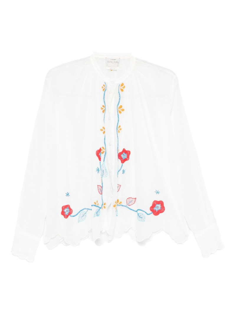 floral embroidered shirt 1