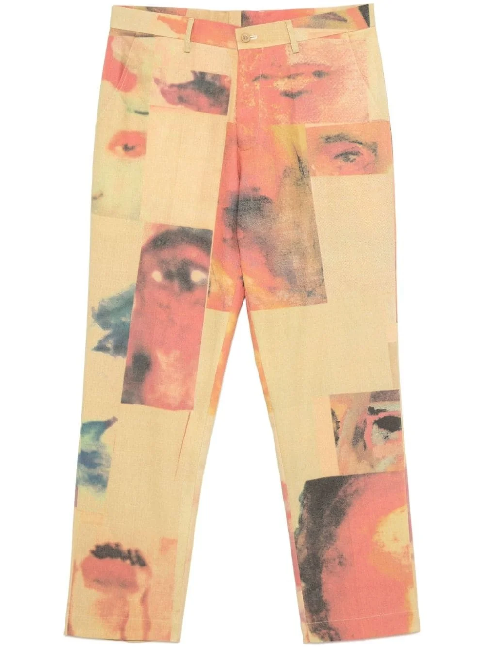 Collage Faces trousers - 1