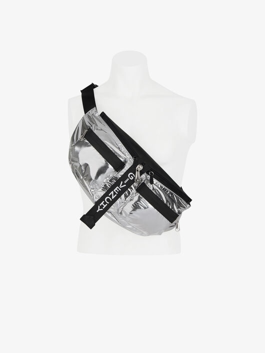 SPECTRE BUM BAG IN METALLIZED NYLON - 1