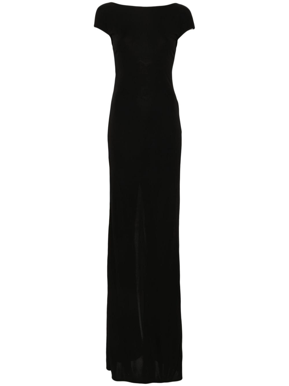 jersey maxi dress - 1