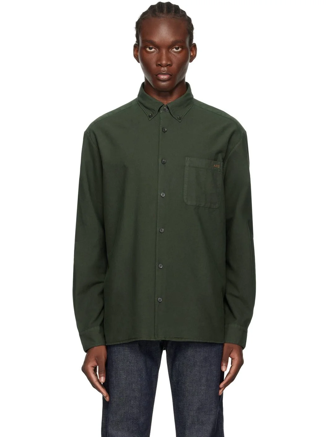 Green Mateo Shirt - 1