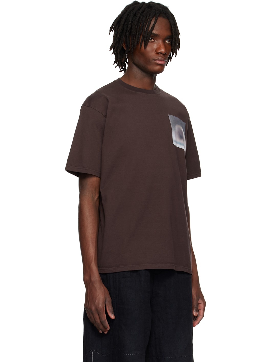 Brown UC1E3813 T-shirt - 2