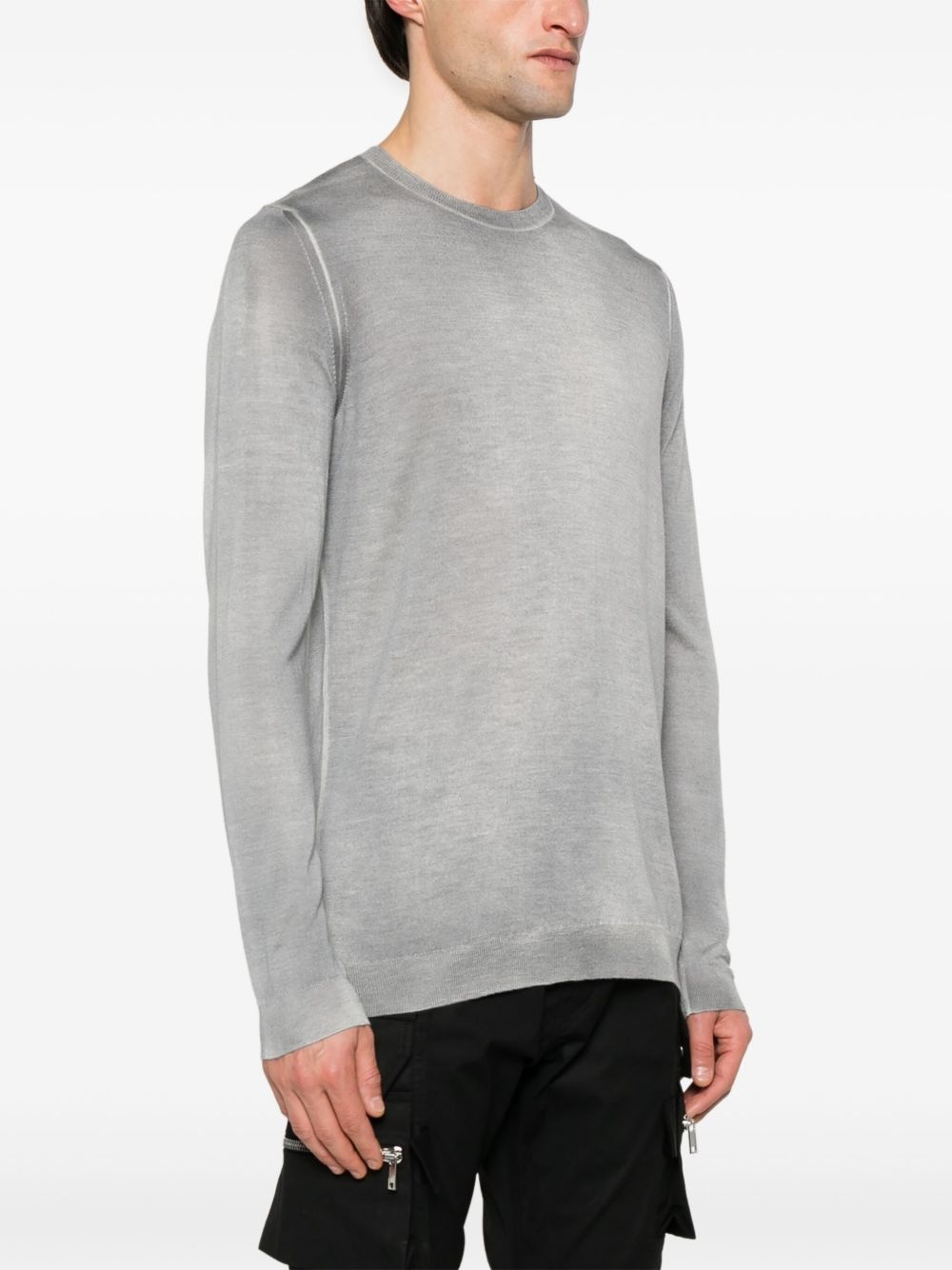 faded sweater - 3