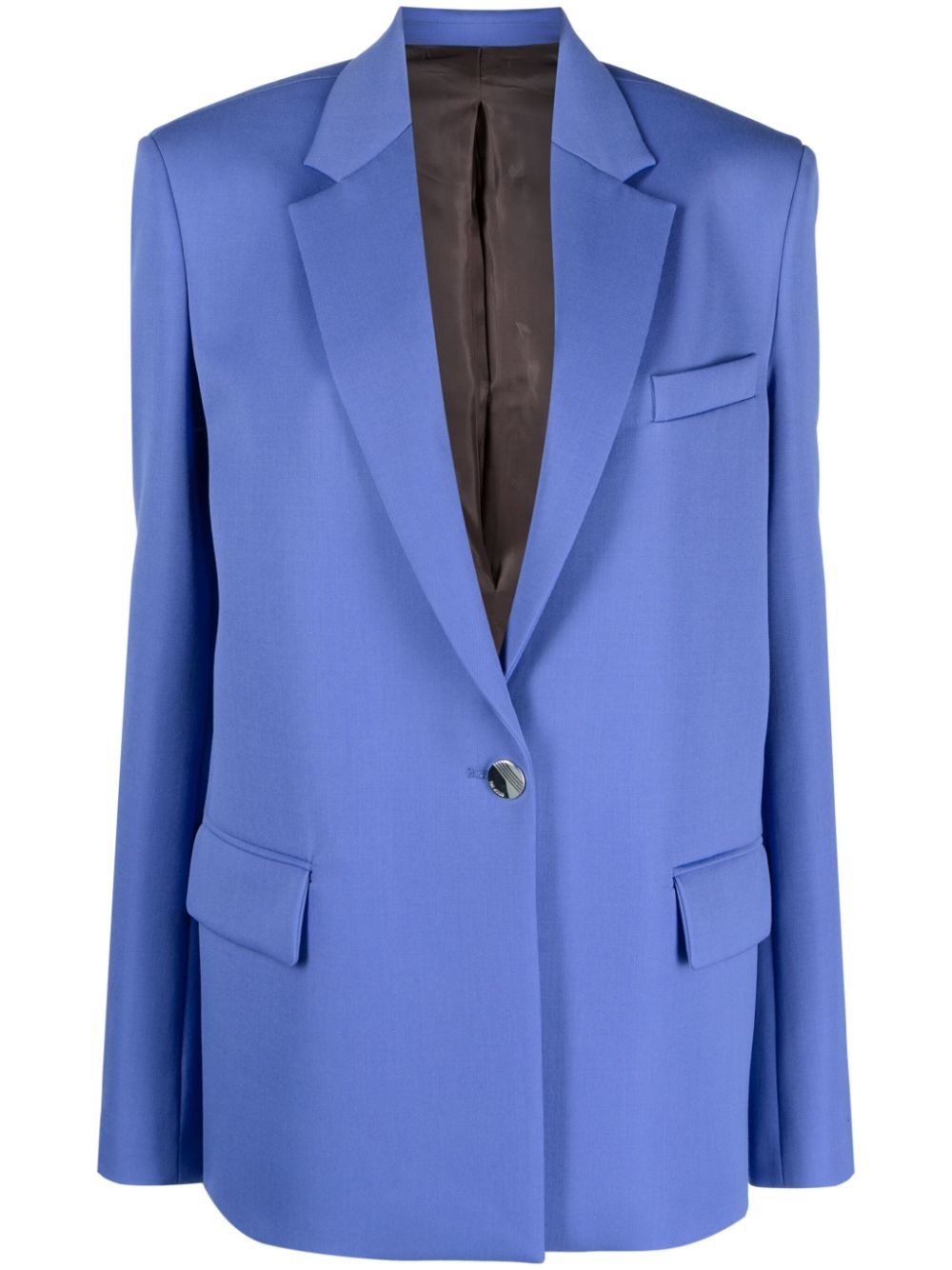 ジャケット THE ATTICO Single-breasted wool blazer THE ATTICO single-breasted wool blazer | REVERSIBLE
