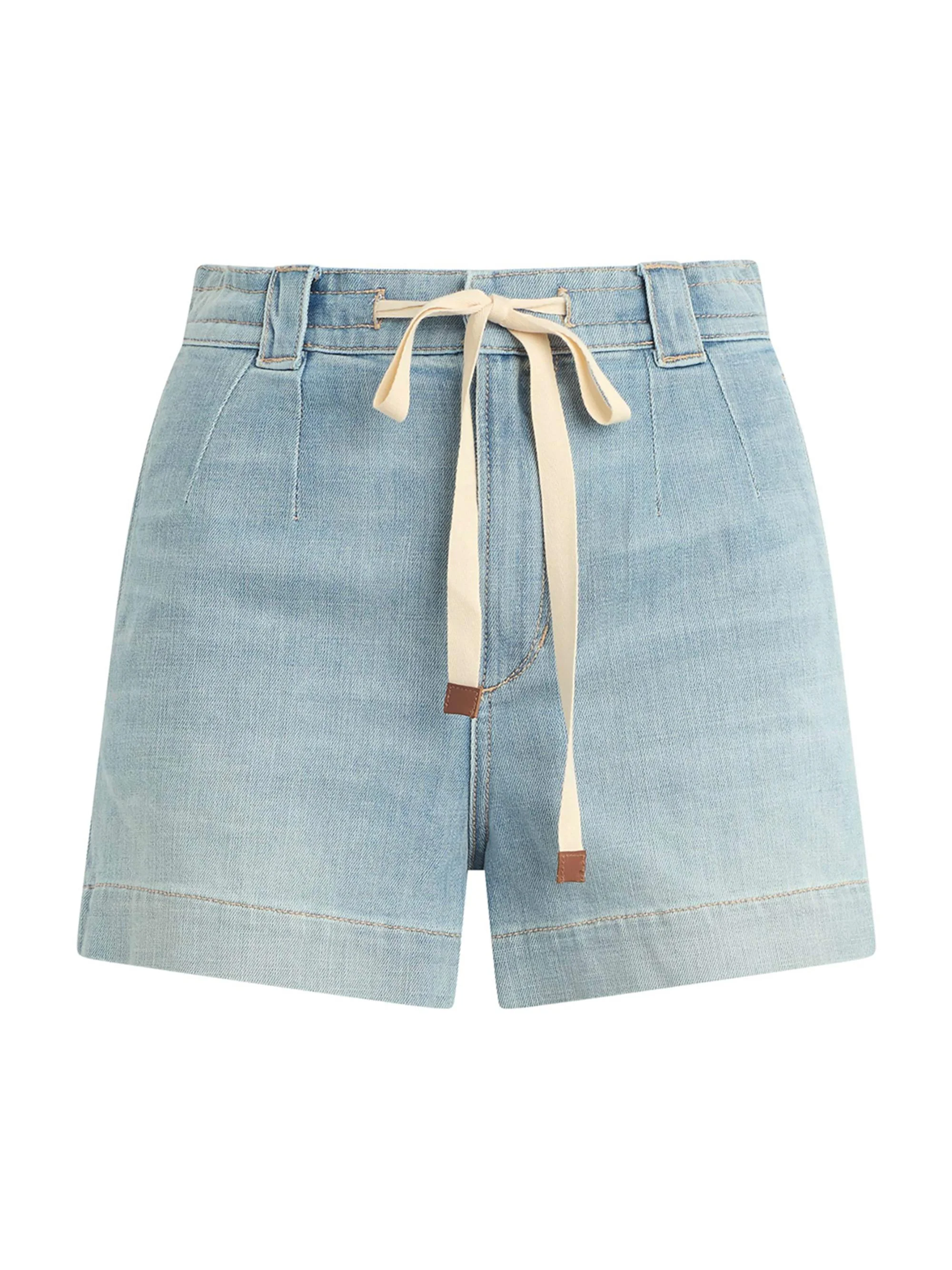 Women's The Addison Drawstring Denim Shorts - Admiration - 1