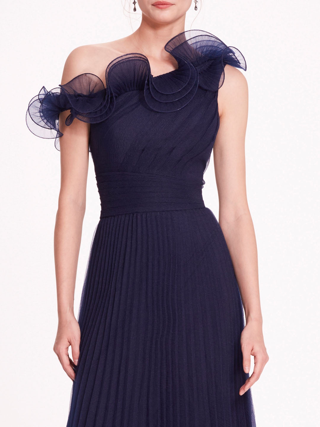 PEBBLE ORGANZA GOWN - 4