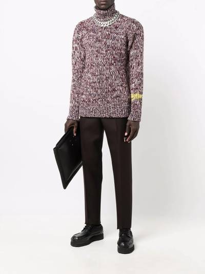 Jil Sander textured knit jumper outlook