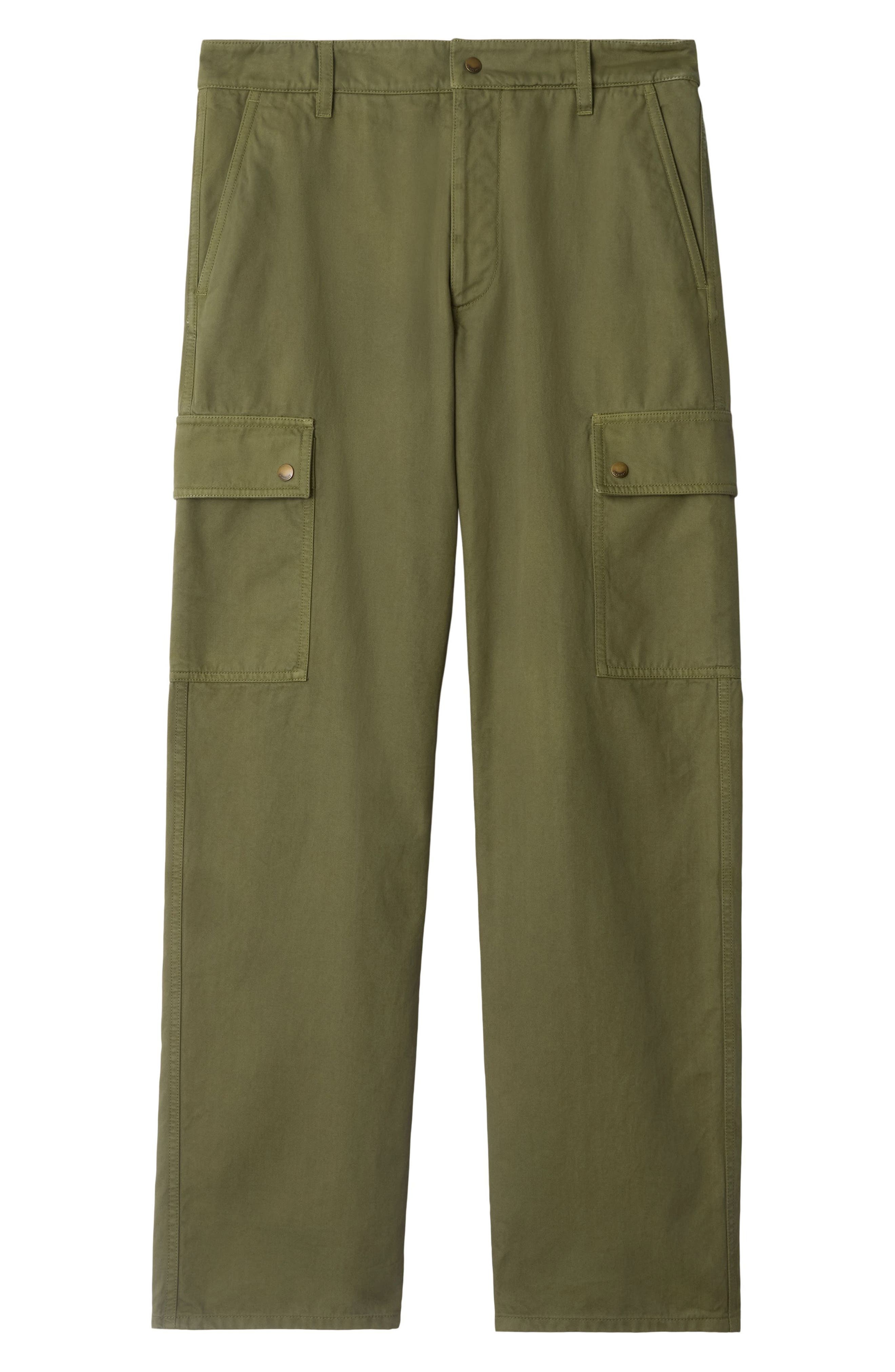 burberry Gabardine Cargo Pants in Wreath at Nordstrom - 4